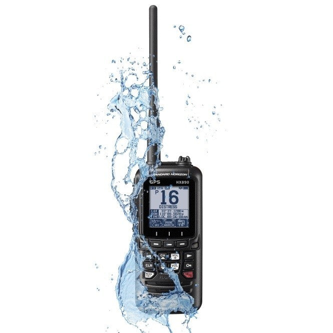 Standard Horizon HX-890EBK handmarifoon met DSC & ATIS VDES-gereed
