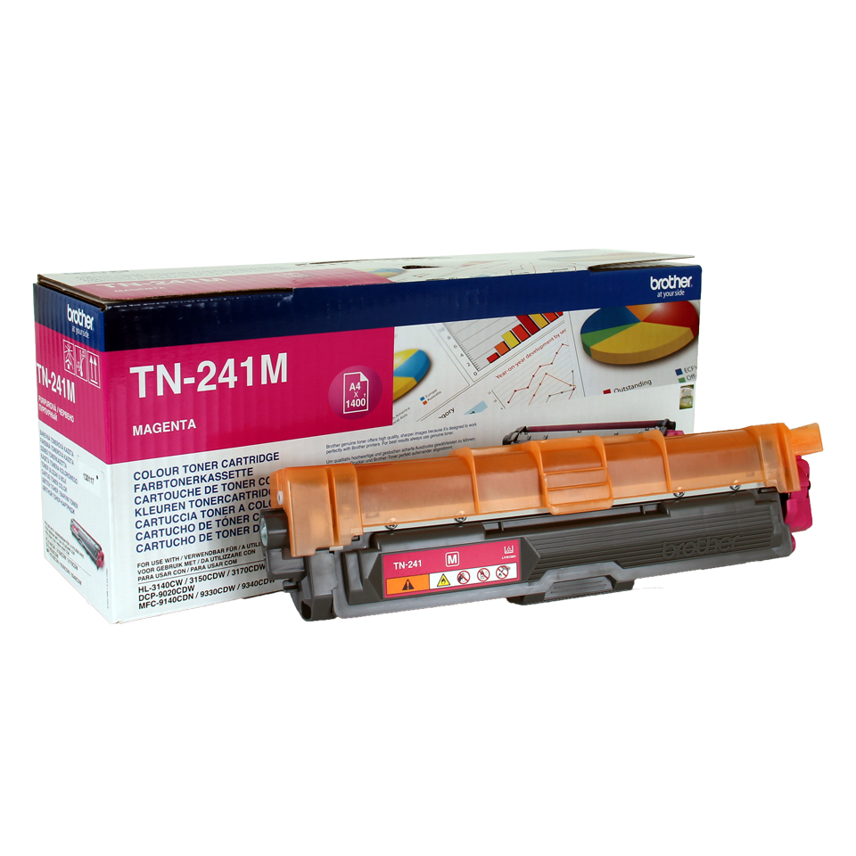 Brother TN-241M geschikt voor ca. 1400 prints