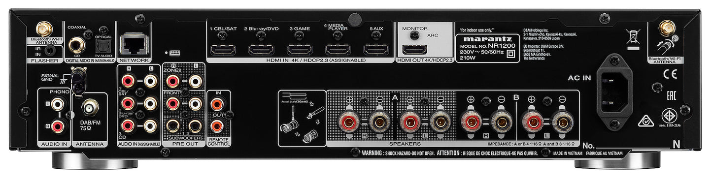 Marantz NR1200/N1SG zilvergoud