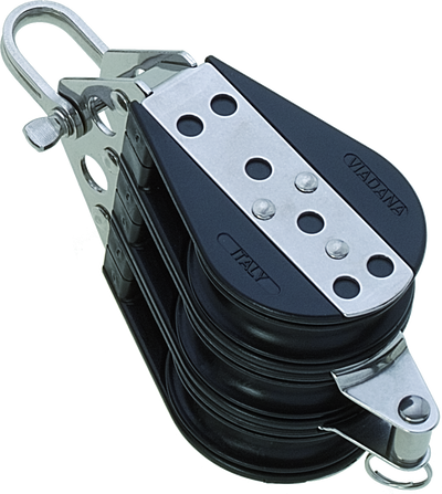 Viadana 3-schijfs blok 12 mm