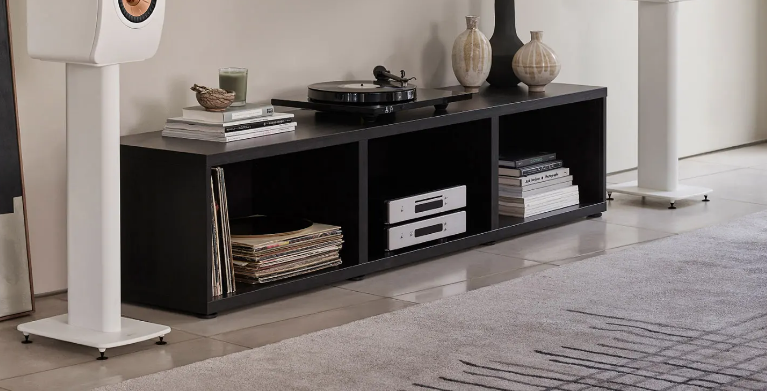 Kef S2 Floor stand set wit