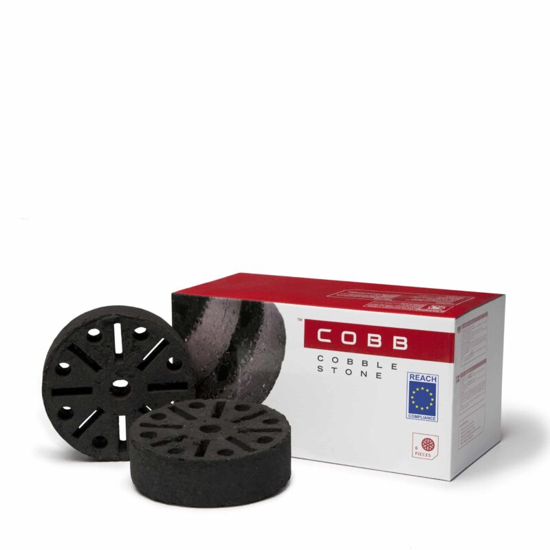 Cobb Pro barbecue zwart met gratis 6 Cobble Stone briketten