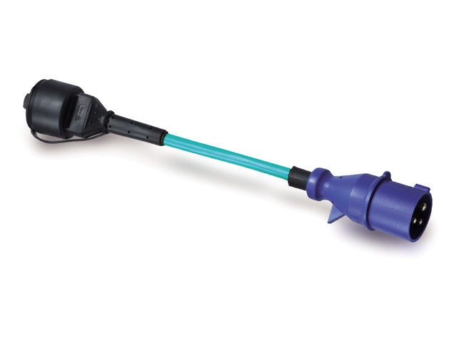 Mastervolt Walstroom verloopstekker van CEE naar CEE-7/7 stekker