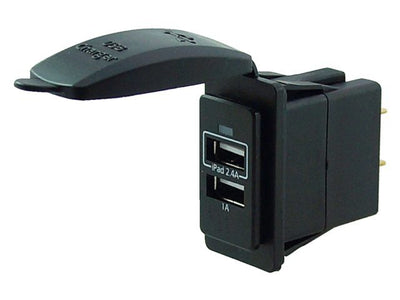 Talamex USB stopcontact dubbel