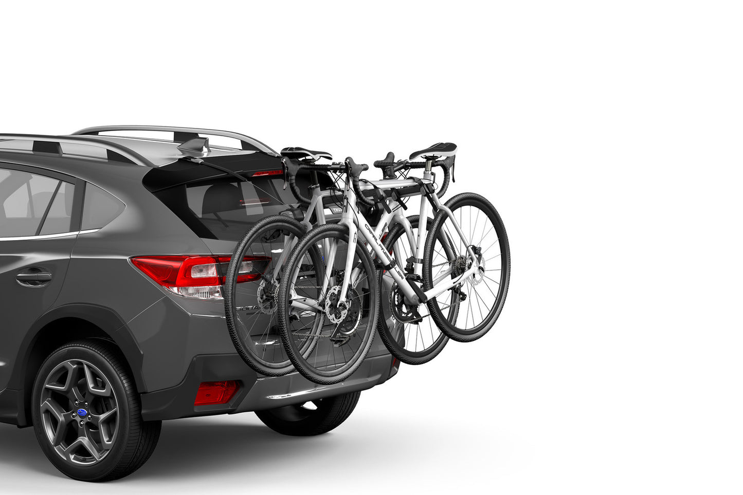 Thule OutWay Hanging 2 fietsendrager voor op de kofferbak zwart met aluminium