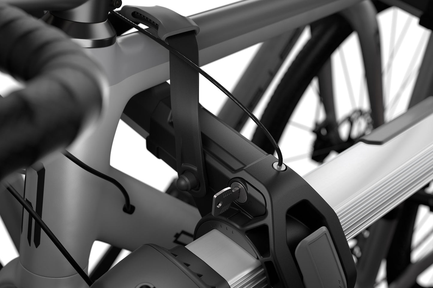 Thule OutWay Hanging 2 fietsendrager voor op de kofferbak zwart met aluminium