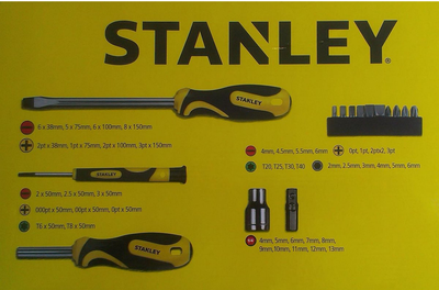 Stanley Schroevendraaierset
