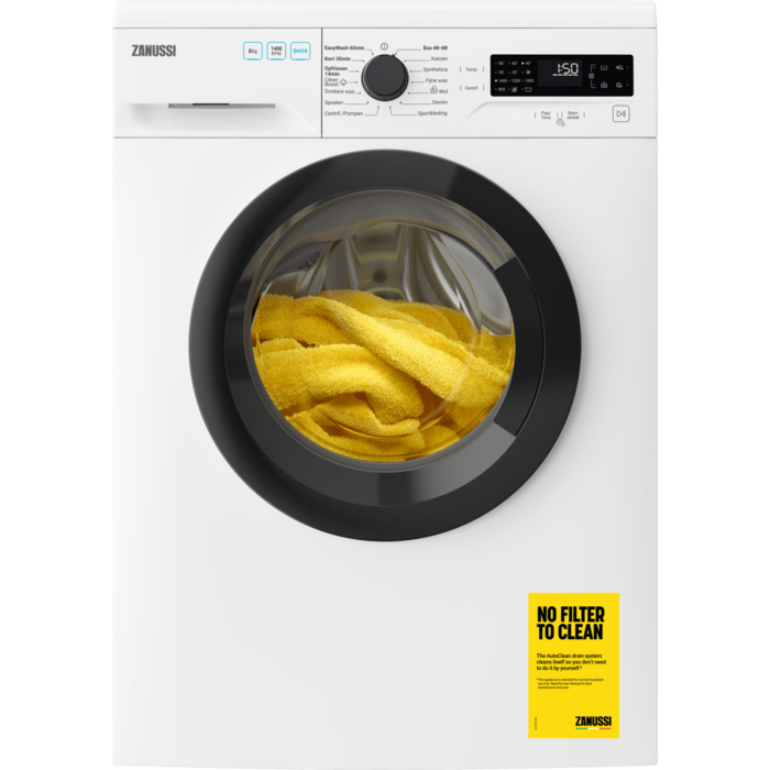 Zanussi ZWFPISA inverter motor,flexi time, cleanboost steam, XL deur