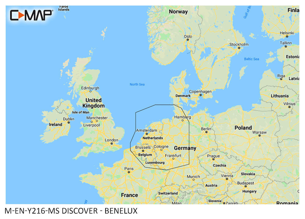 C-Map EN-Y216-MS Discover