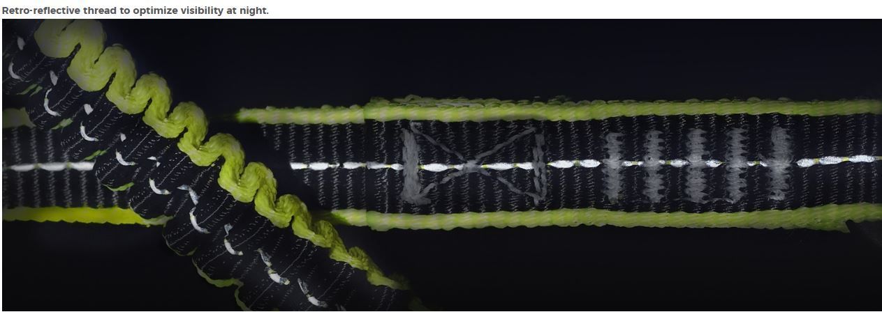 Plastimo Veiligheidslijn Enkel 2-haaks 1-1,5 mtr elastisch