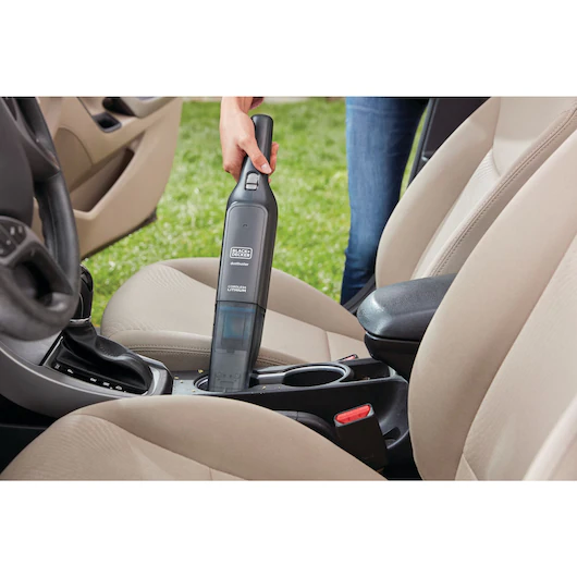 Black&Decker HLVC320B11-QW met brede zuigmond, zachte borstel en kierenzuiger