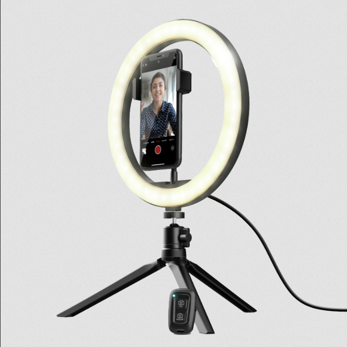 Trust Maku Vloggingkit ringlamp