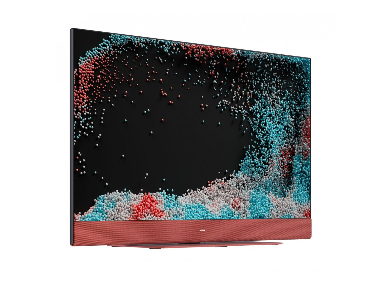 We. By Loewe SEE 32 coral red smart televisie met ingebouwde soundbar