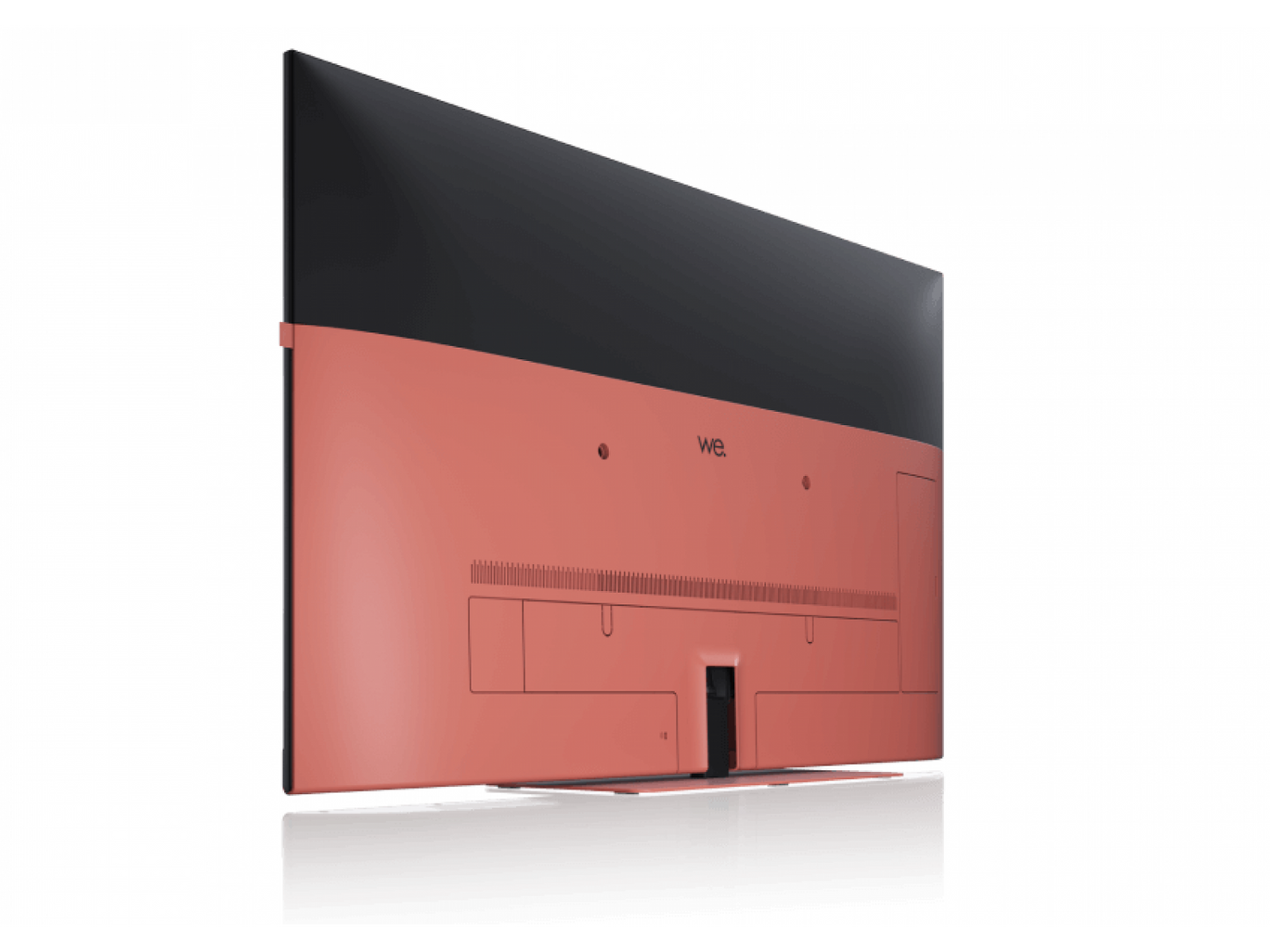 We. By Loewe SEE 32 coral red smart televisie met ingebouwde soundbar