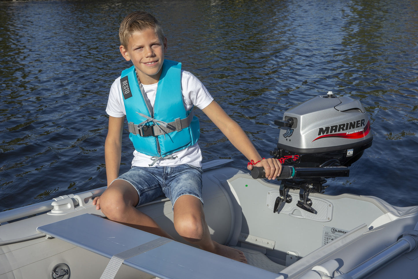 Besto Dinghy 50N kinder zwemvest XS (30-40 kg)