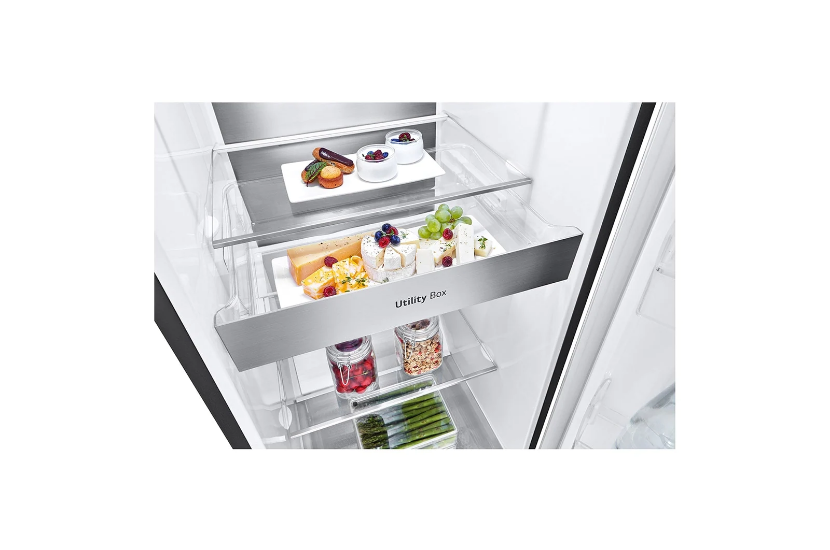 LG GLM71MCCSF 37dB, DoorCooling, Metal Fresh, NoFrost, touch display