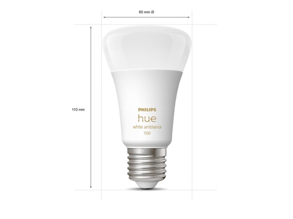 Philips HueWCA 9W A60 E27 2setsw