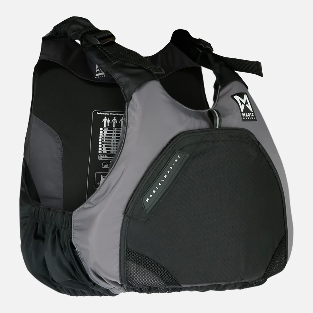 Magic Marine Wave Buoyancy Aid zwart S (40-60 kg)