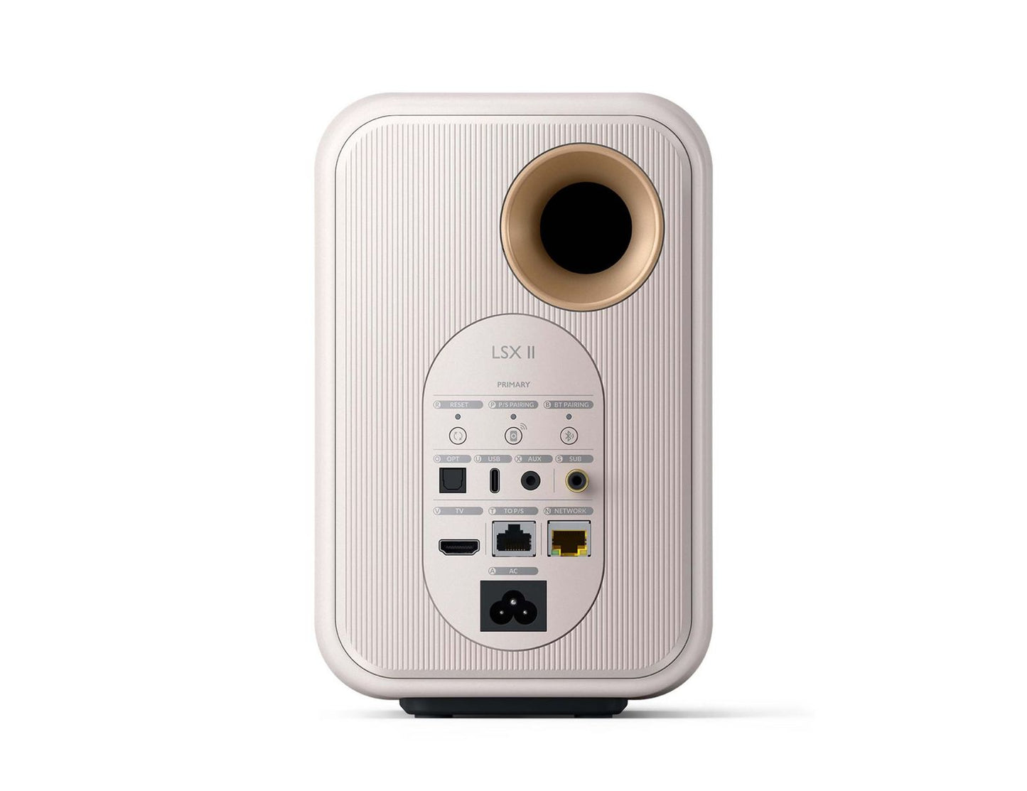 Kef LSX II set in wit