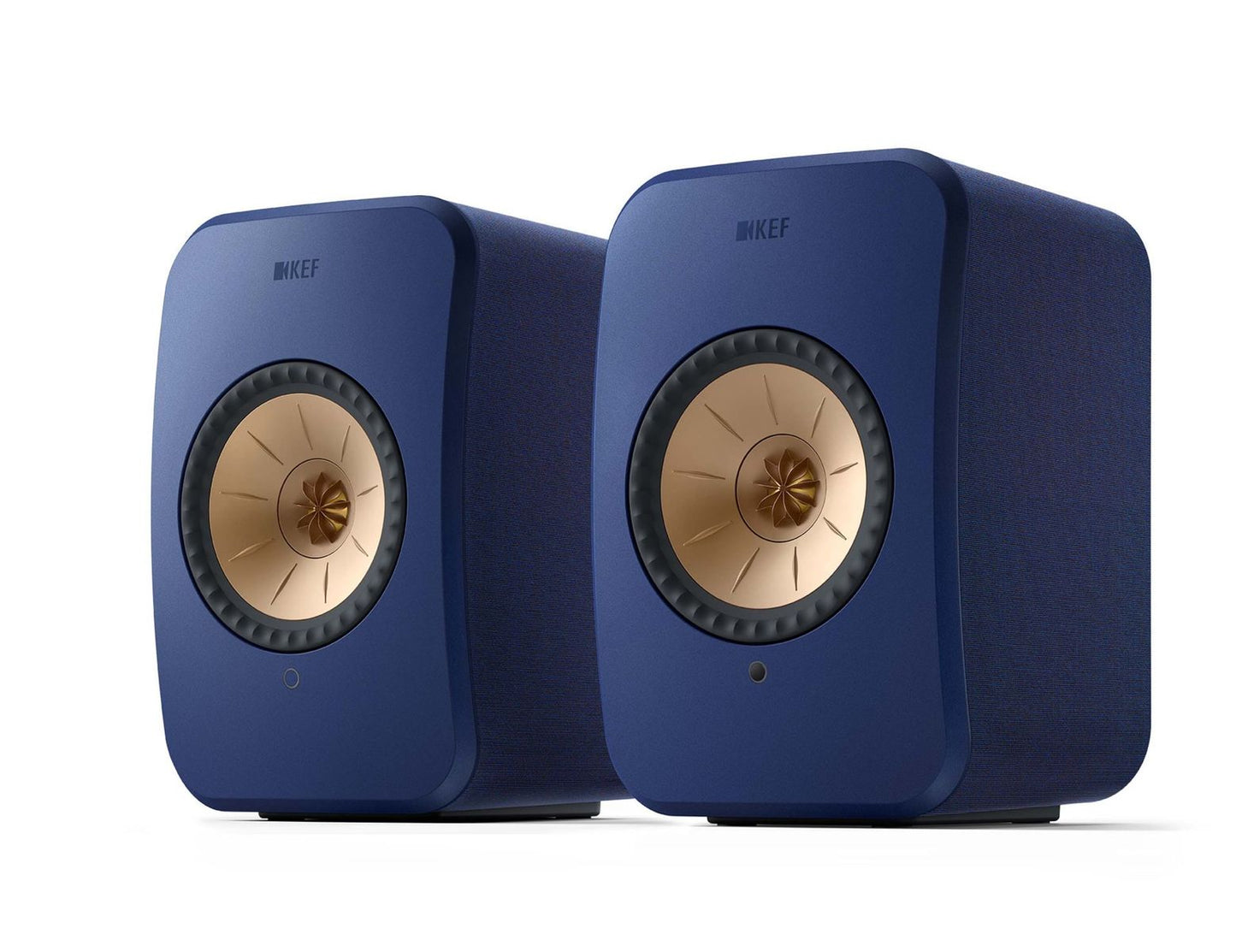 Kef LSX II set in blauw all-in-one luidsprekersysteem . Winkelexemplaar