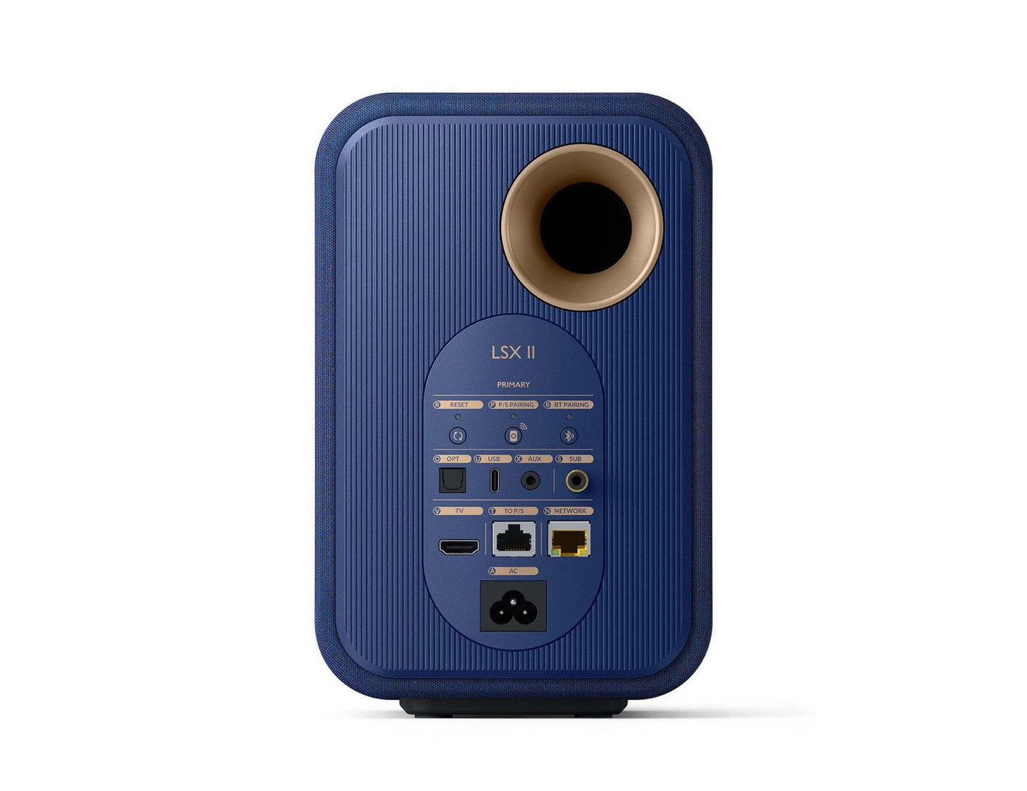 Kef LSX II set in blauw all-in-one luidsprekersysteem . Winkelexemplaar