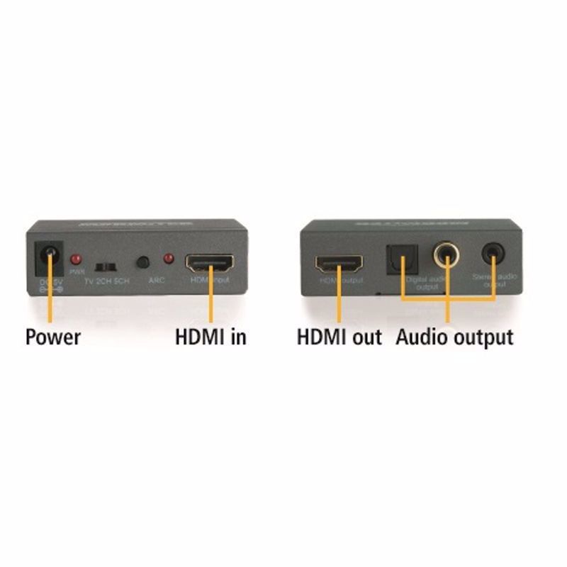 Marmitek Connect AE14 HDMI converter | 4K audio extractor | ARC