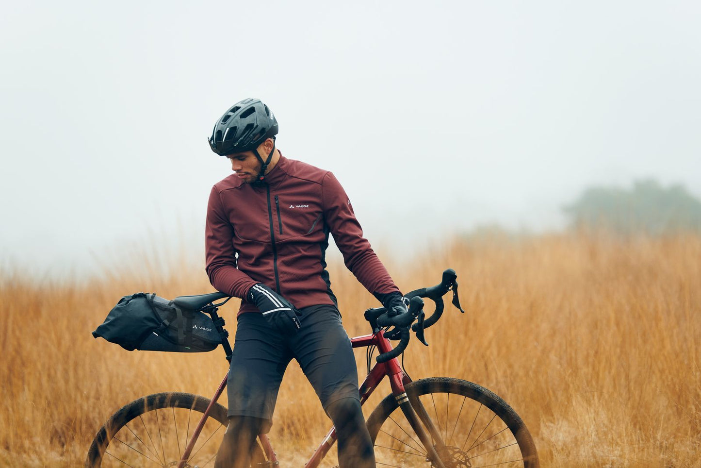 Vaude Trailsaddle II zadeltas groen/zwart