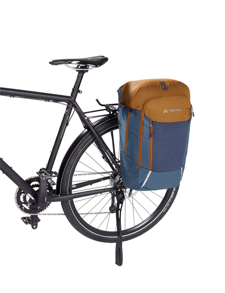 Vaude Cycle 28 II achtertas en fietsrugzak blauw