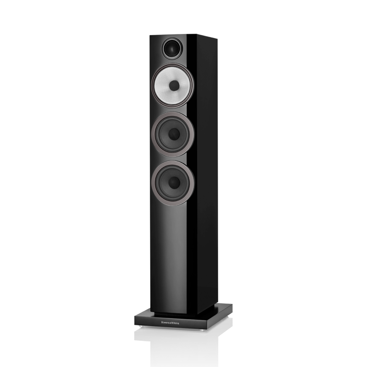 Bowers & Wilkins 704S3 zwart luidspreker vloerstaand model met 300,= inruilkorting