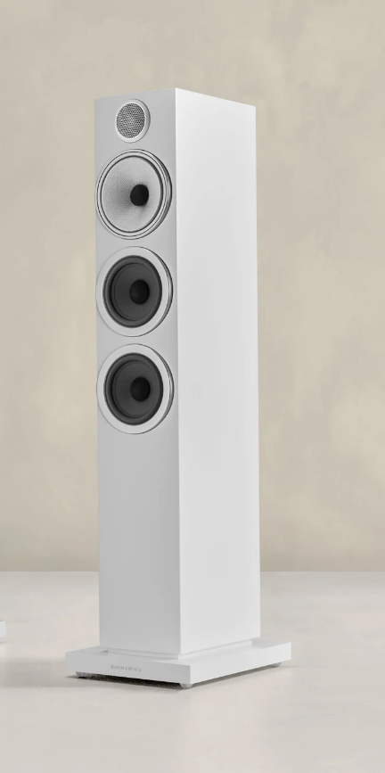 Bowers & Wilkins 704S3 wit luidspreker vloerstaand model met 300,= inruilkorting