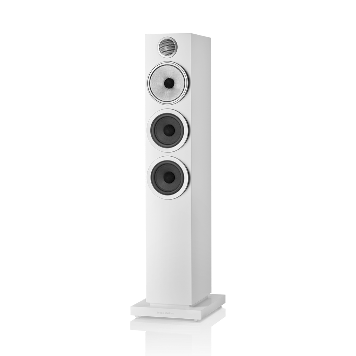 Bowers & Wilkins 704S3 wit luidspreker vloerstaand model met 300,= inruilkorting