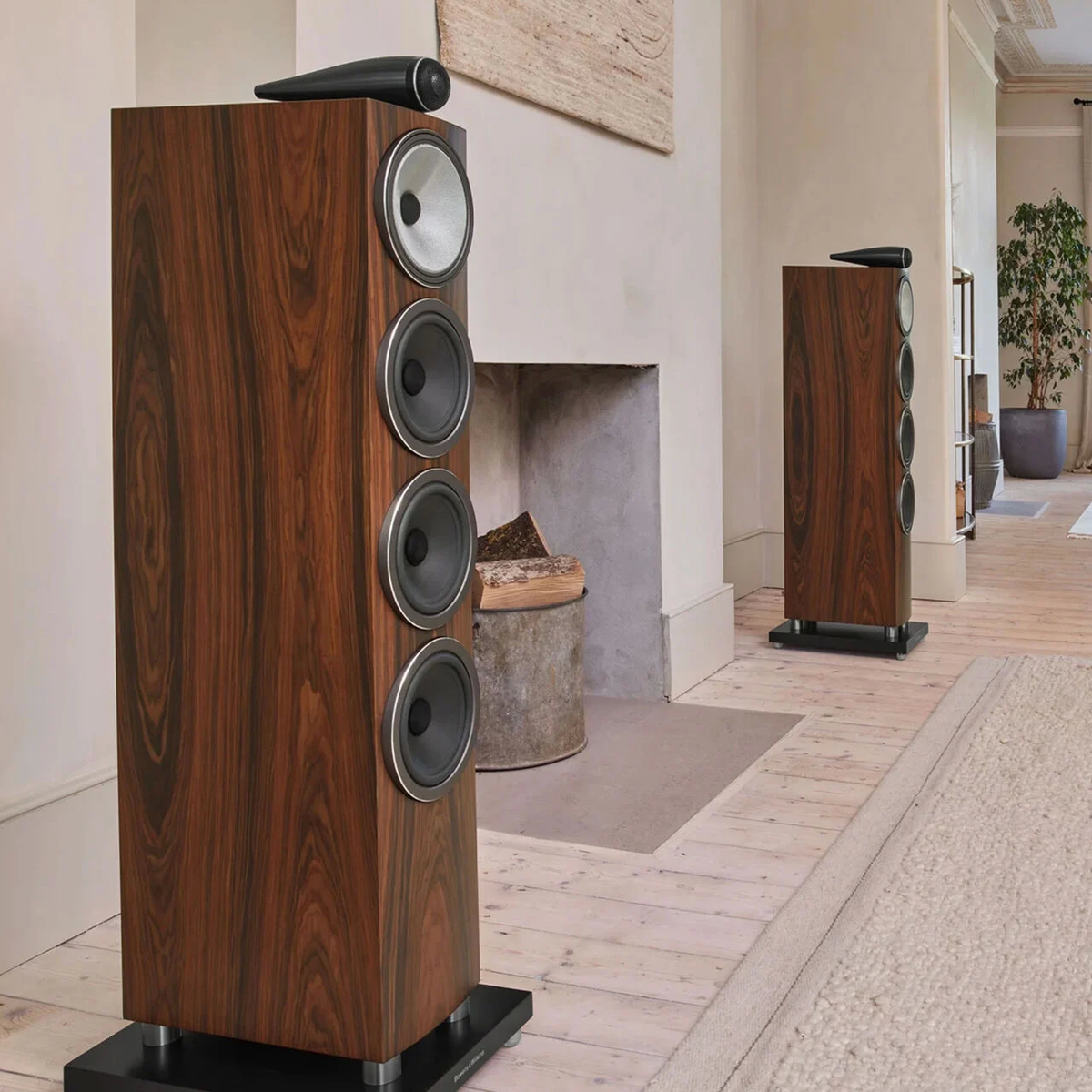 Bowers & Wilkins 702S3 mocca Topklasse luidspreker met 500,= inruilkorting, prijs per stuk