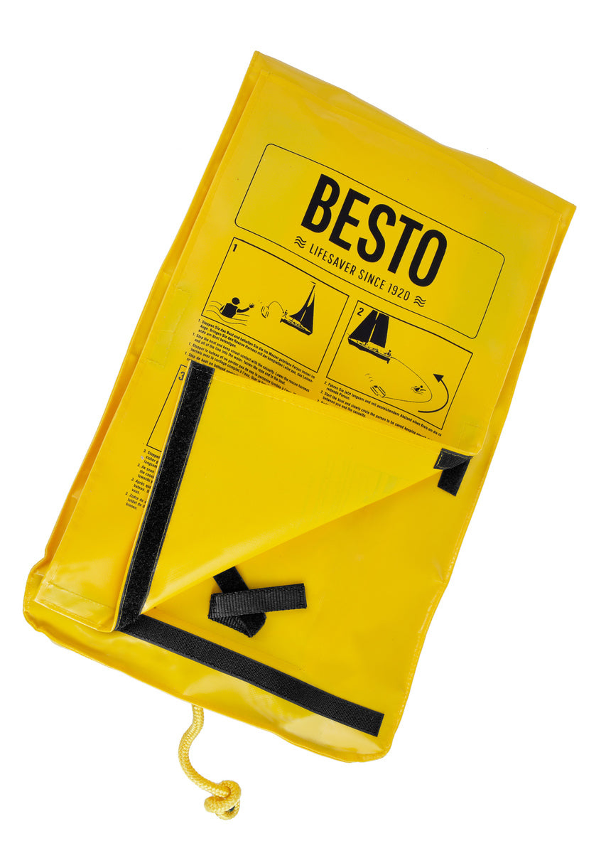 Besto Reddingssysteem voor de man-over-boord manoeuvre geel