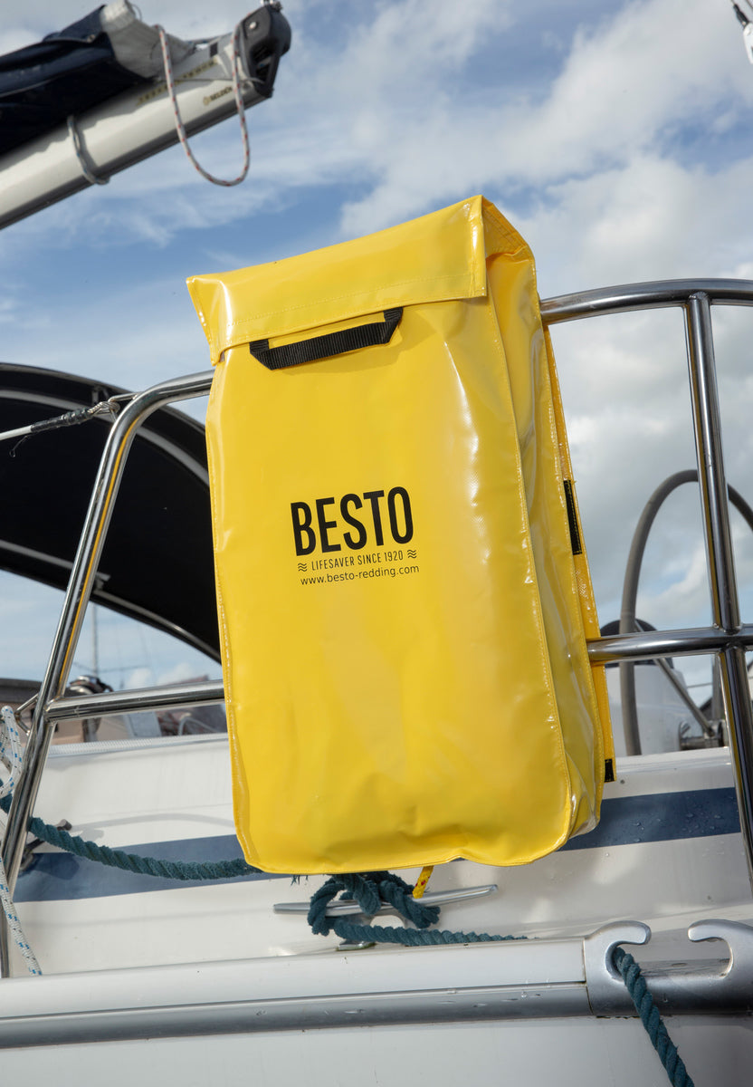 Besto Reddingssysteem voor de man-over-boord manoeuvre geel