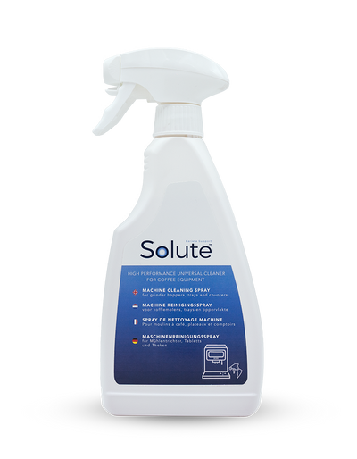 Solute machine reinigingsspray