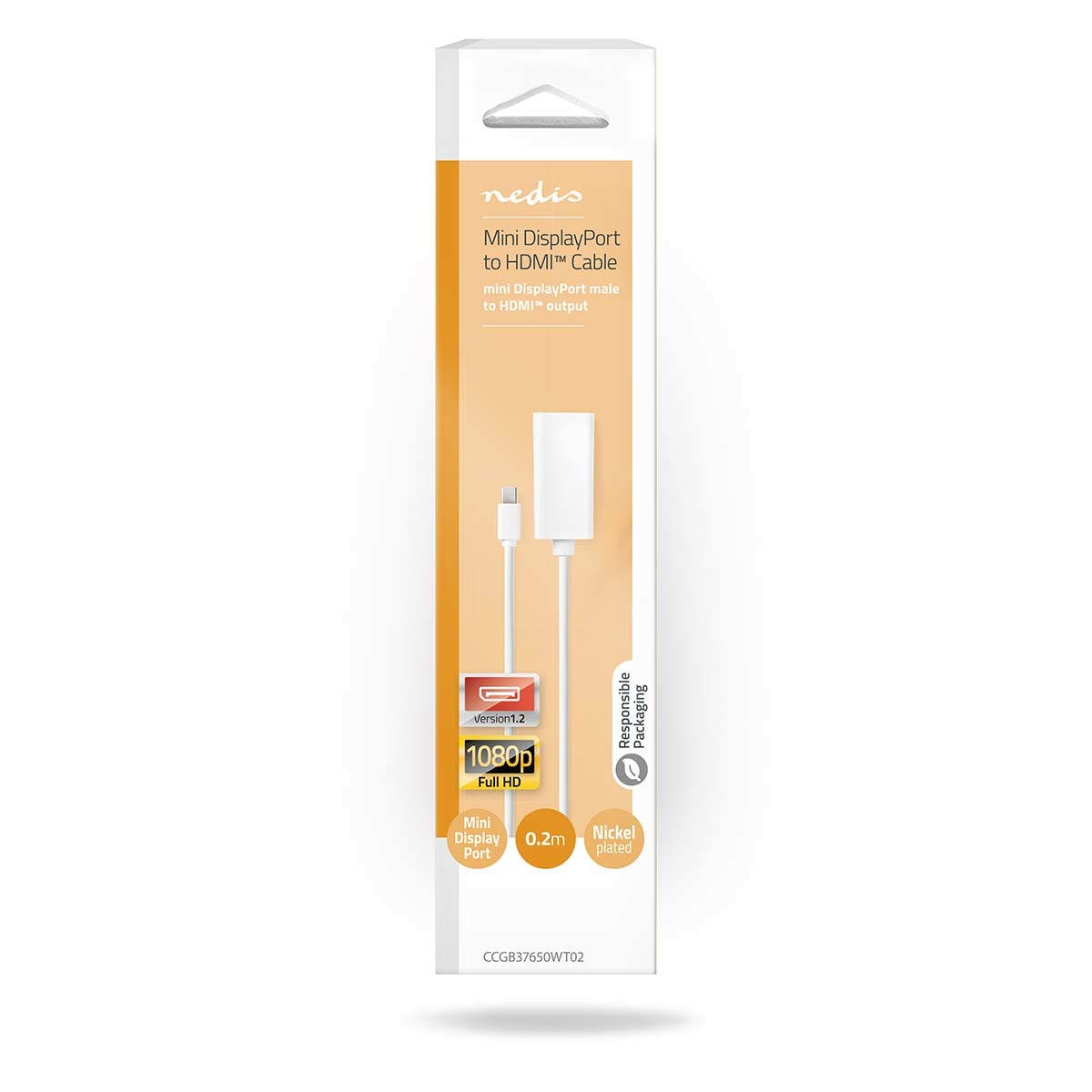 Nedis Mini DisplayPort kabel