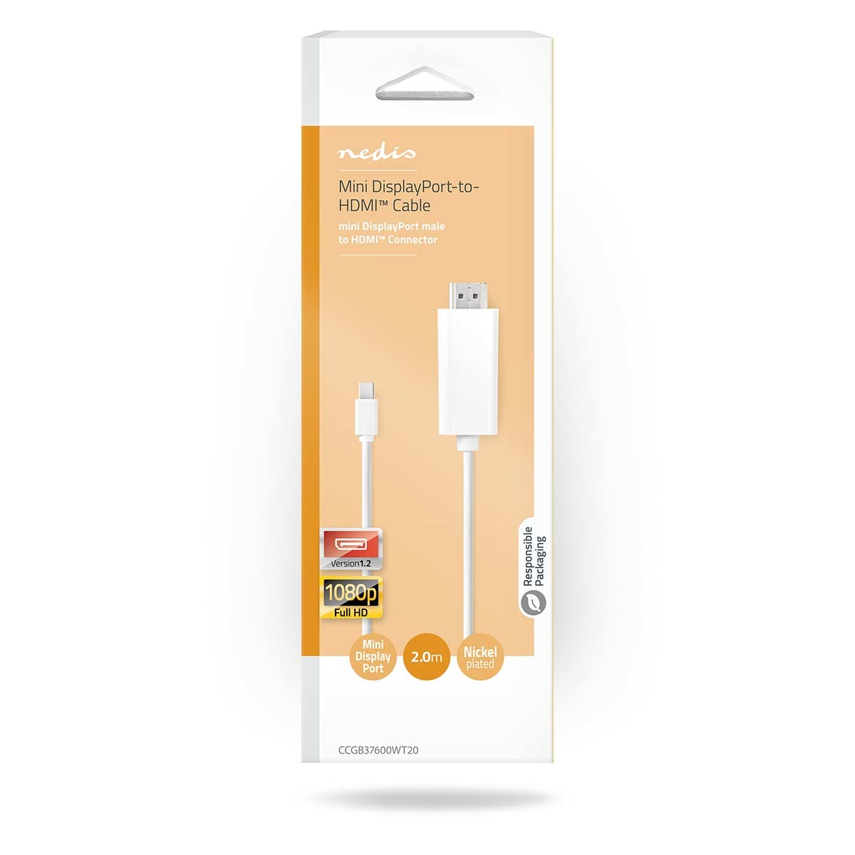Nedis Mini DisplayPort kabel