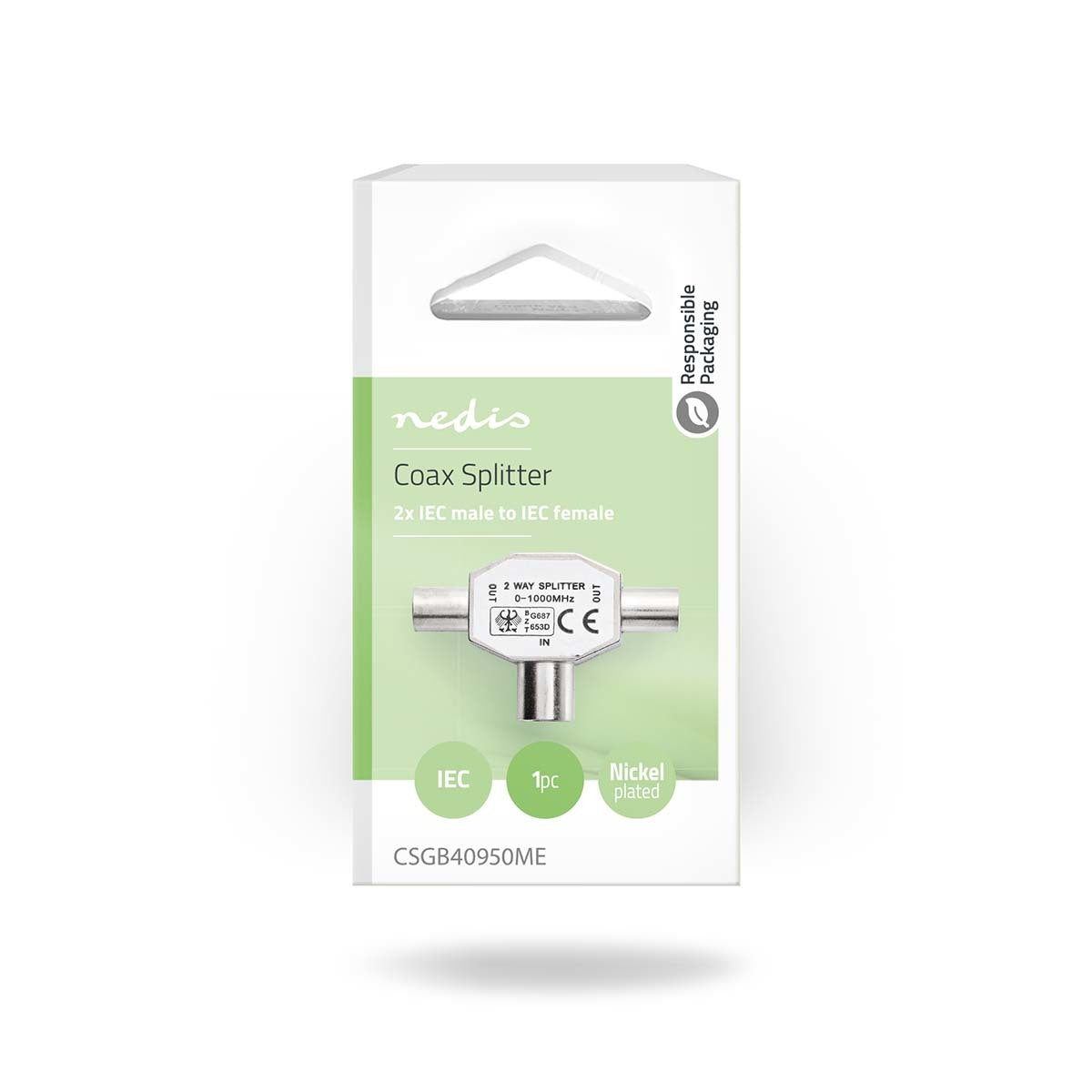 Nedis Coax Splitter