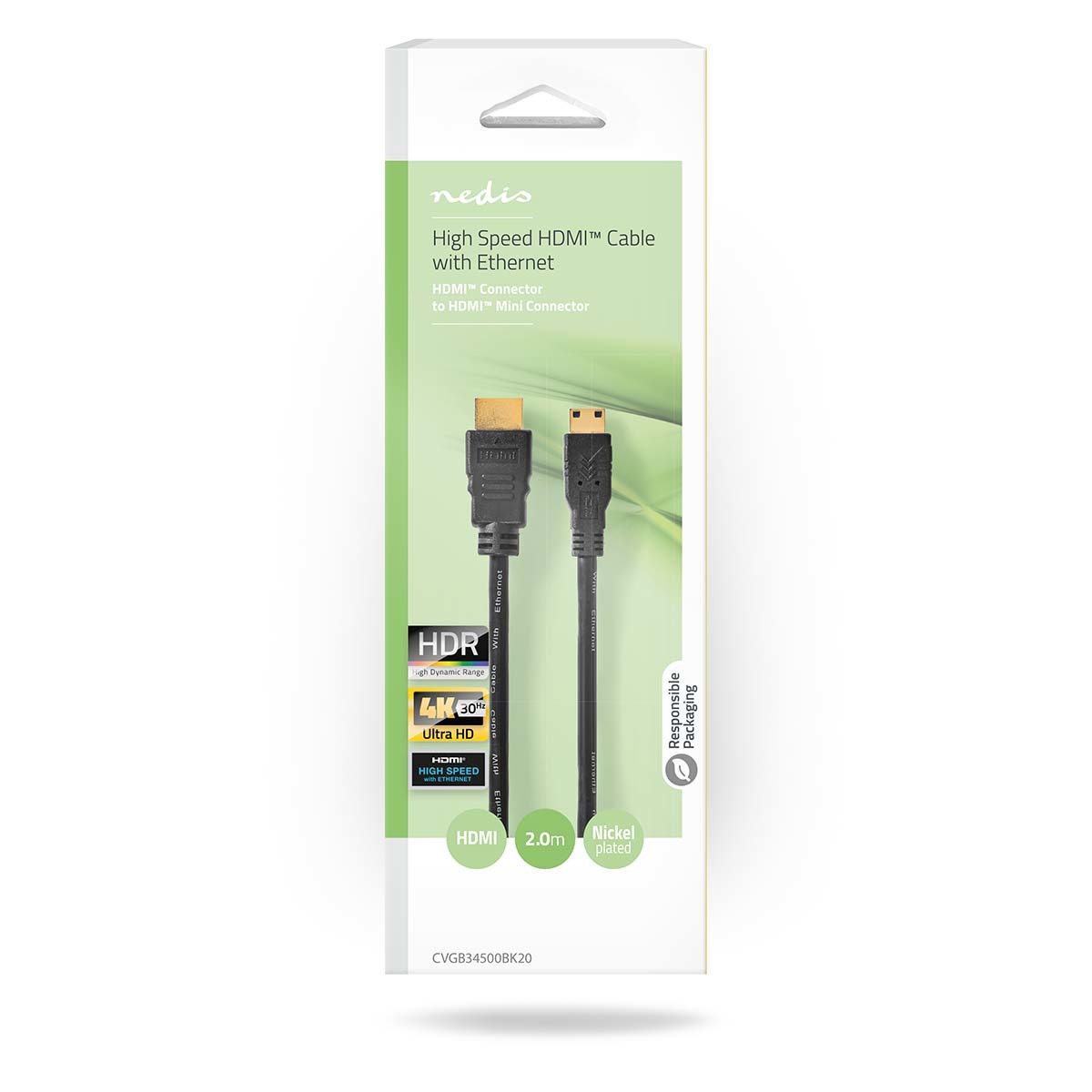 Nedis HDMI naar HDMI mini