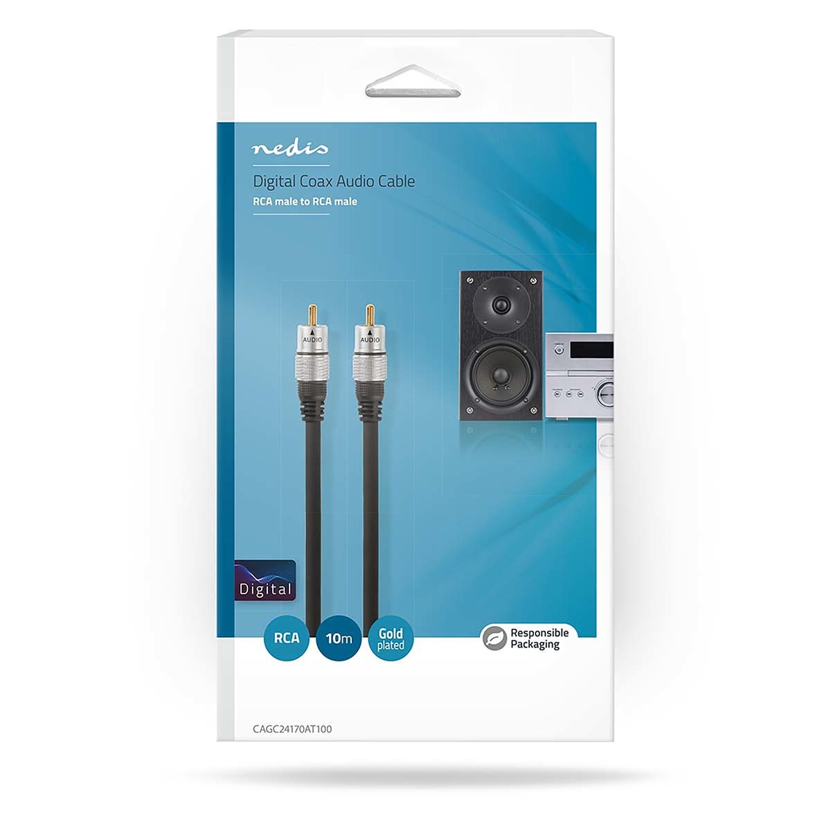 Nedis Digitale Coax audiokabel