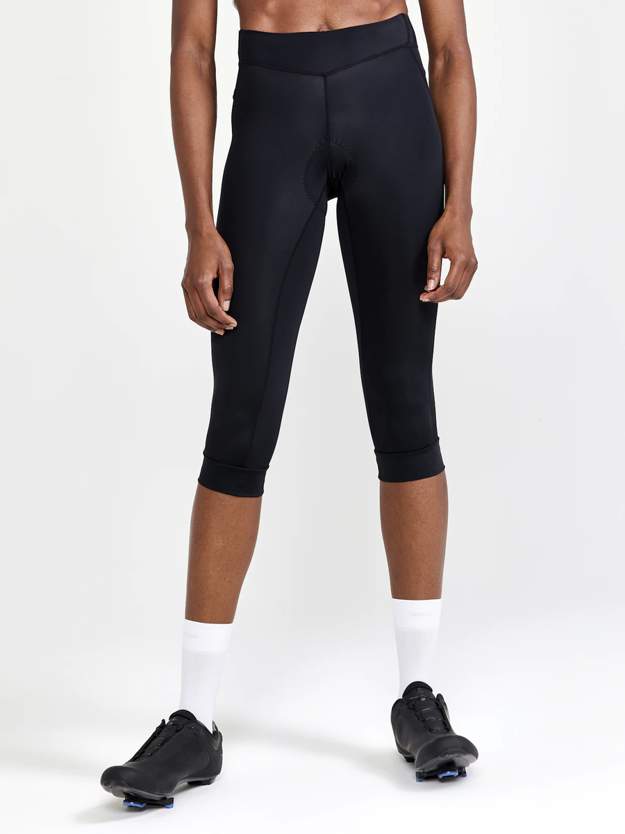 Craft Core Bike Endur Knickers fietsbroek 3/4 zwart dames