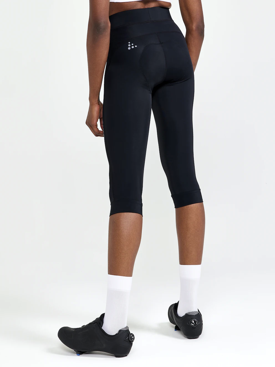 Craft Core Bike Endur Knickers fietsbroek 3/4 zwart dames