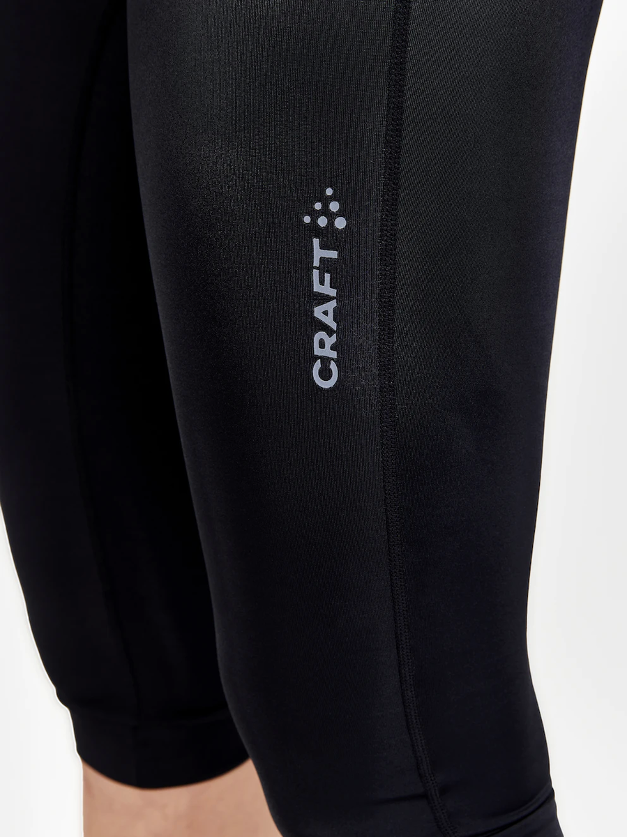Craft Core Bike Endur Knickers fietsbroek 3/4 zwart dames