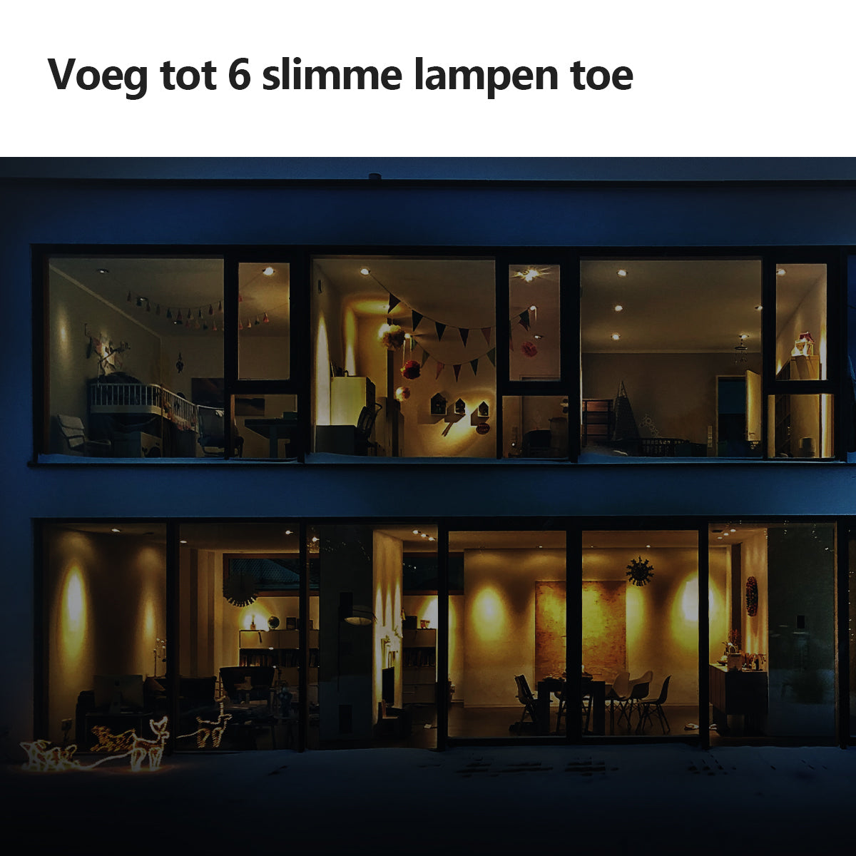 Imou C1B-5 LED bron via wifi en bluetooth te bedienen