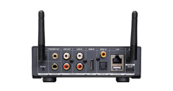 NuPrime Omnia WR-2 multi zone audio streamer voorversterker met HDMI ARC