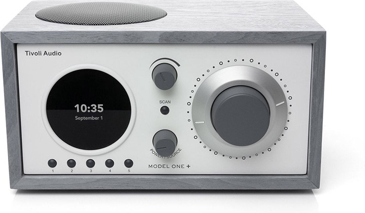 Tivoli Model One+ GRIJS tafelradio