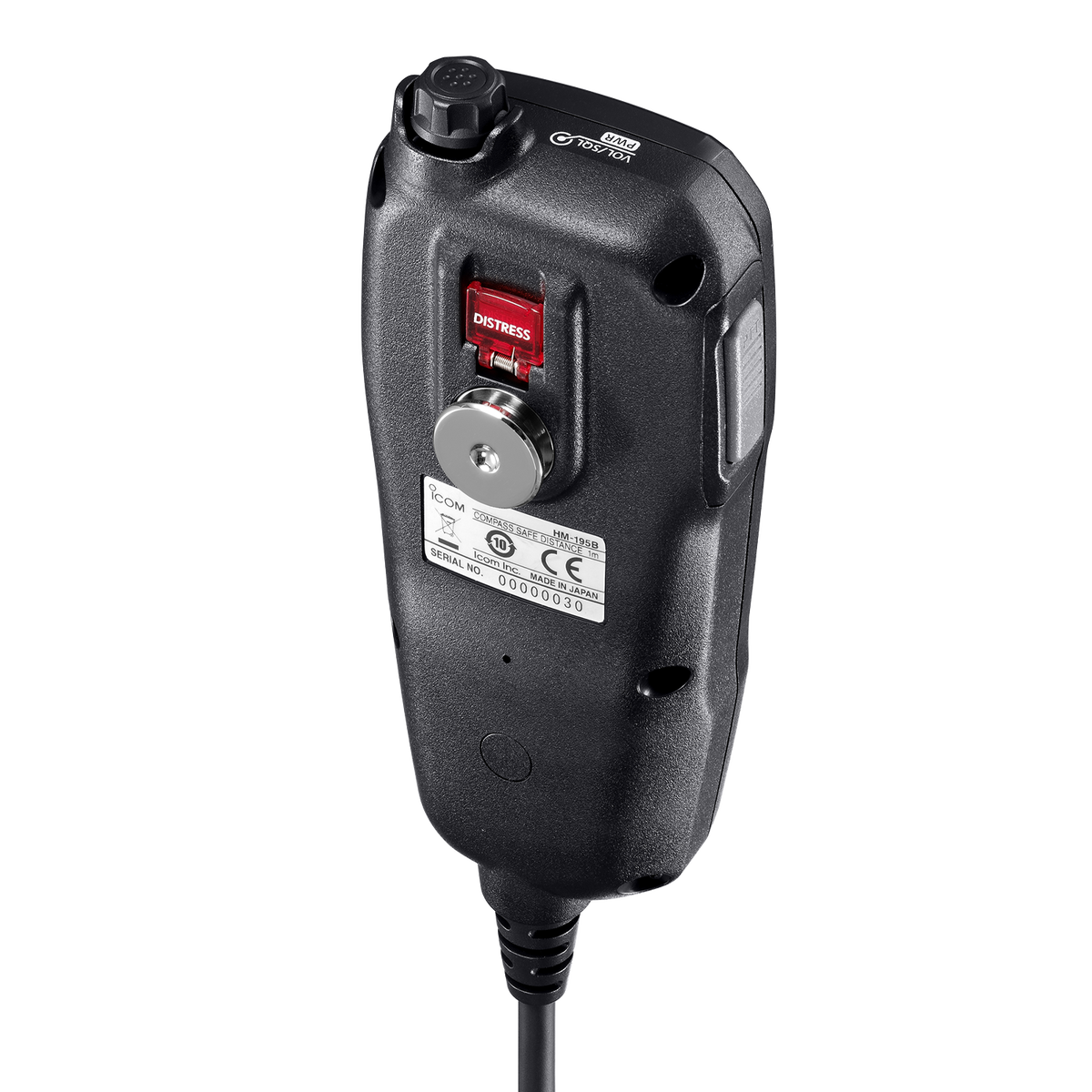 Icom HM-195GB commandmic voor 2e of 3e bediening