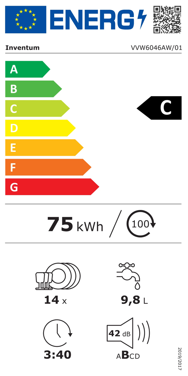 Inventum VVW6046AW