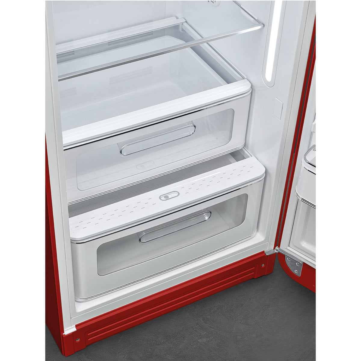 Smeg FAB28RRD5 Jaren 50 Model, deur draaiend naar rechts