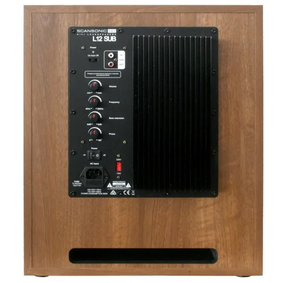 Scansonic L12 SUB walnoot